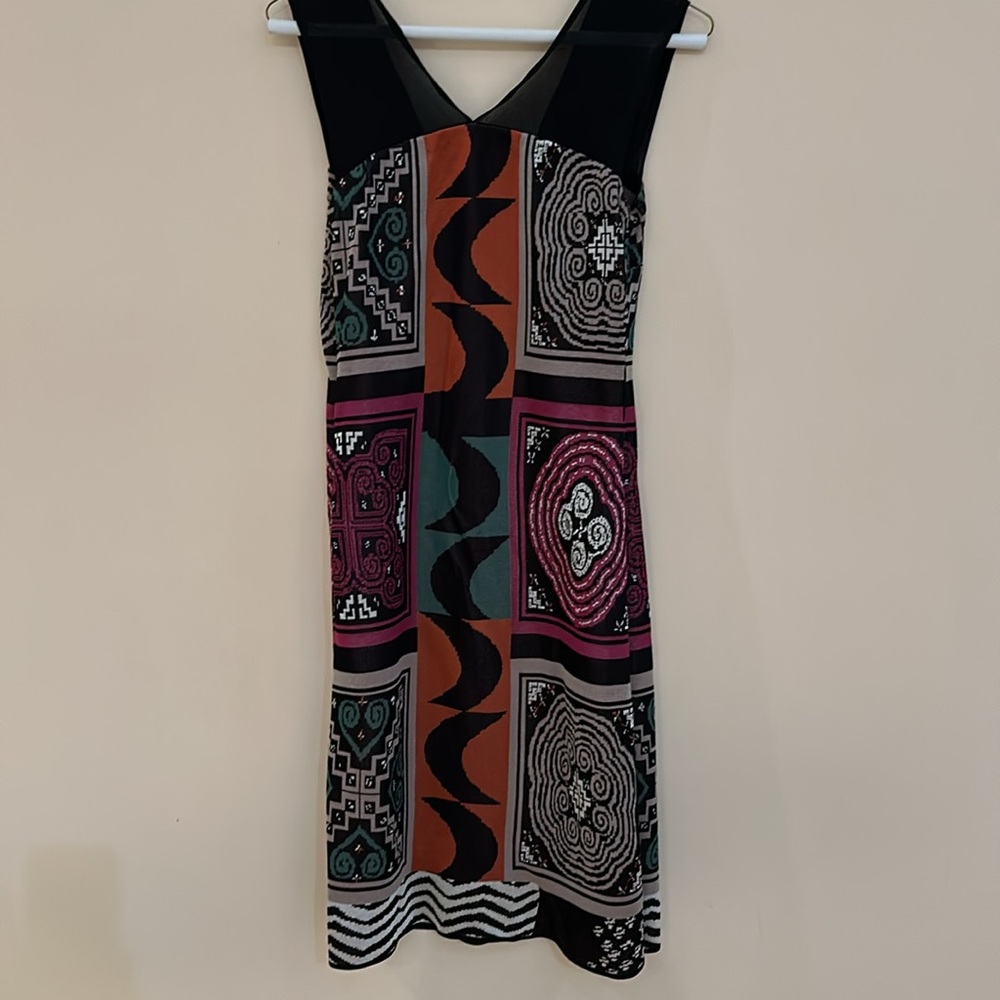 Etro dress size 38. Colorful geometric pattern. - Picture 3 of 4